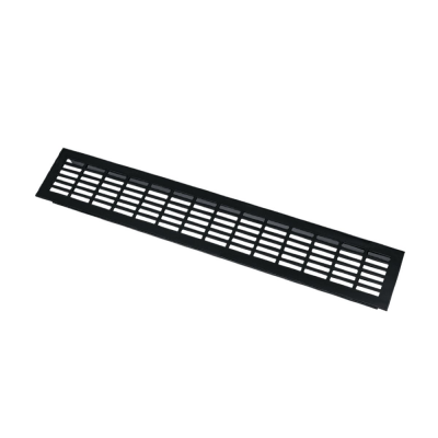 Решетка вентиляционная, 480*80 мм, черный, GTV KK-W80800-D2