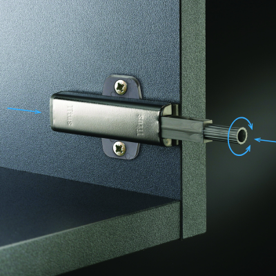Толкатель Push Latch с прямой пластиной 915-0X59-381-K2, СЛОРОС (200шт/упак)
