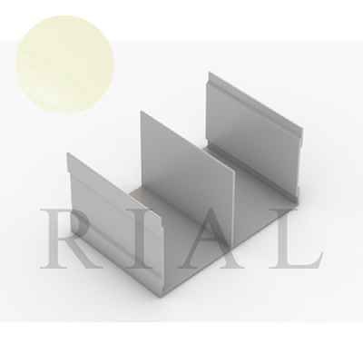 KR02 Направляющий Ш-образный профиль софт тач бежевый 5,9 м