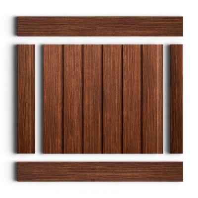 Панель декоративная HIWOOD 2700*120*12мм LV123N BR396