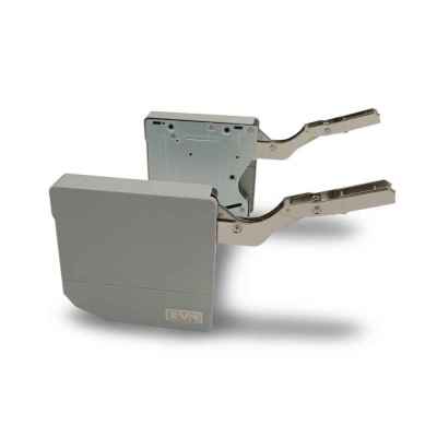 Подъемный механизм поворотный EVA Lift FLAP (XL), KM2500-4000, H400-500мм, серый