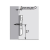 Планка монтажная крестообразная монтажная для серии HETTICH Sensys, 5 мм, без винтов (9071578)