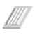 Панель декоративная HIWOOD 2700*120*12мм LV137 NP (под покраску)