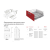 Держатель рейлинга для SB04, белый, SBH20/W, BOYARD (метабокс)