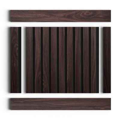 Панель декоративная HIWOOD 2700*120*12мм LV124 BR395K