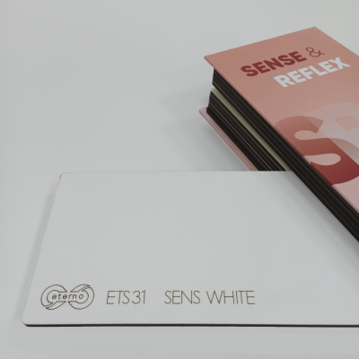 Кромка ABS ETERNO ETS31 22*1мм SENS White (CMK Edition)