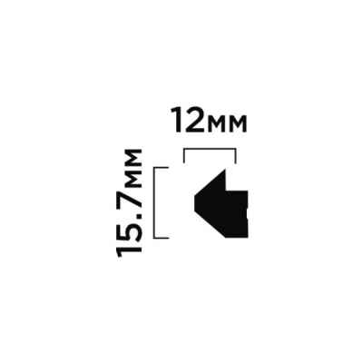 Молдинг финишный HIWOOD 2700*15.7*12мм LF136B NP
