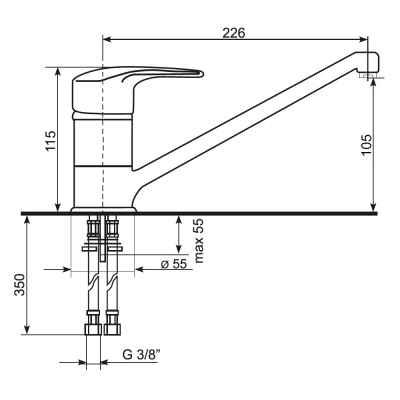 Смеситель EcoStone 03-307